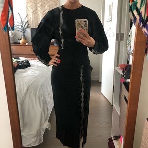 Christopher Kane Crystal ZIP Dress